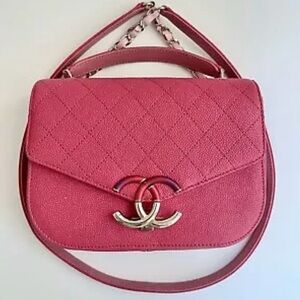 Chanel pink bag